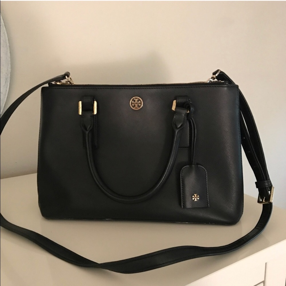 Tory Burch Robinson Double Zip Tote